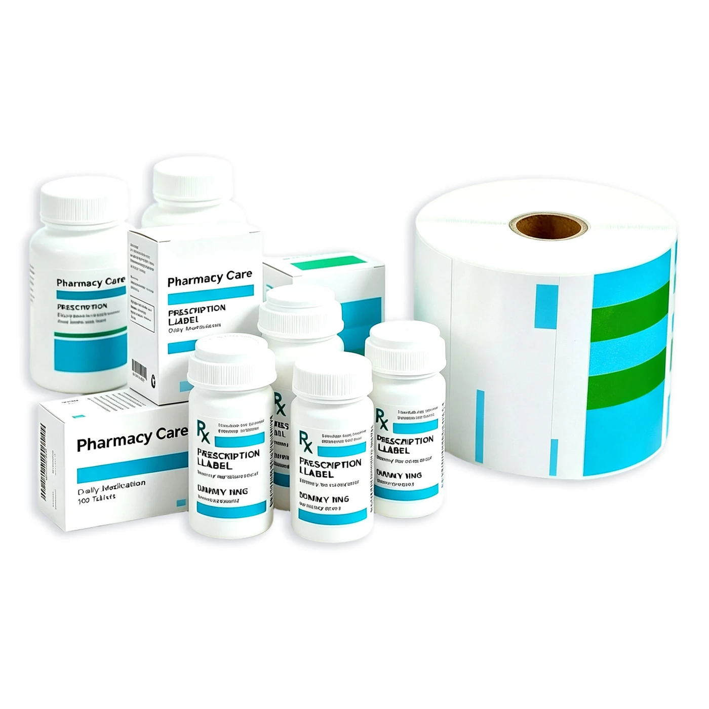 Coordinated Multi-Size Labels: custom label design reference S12