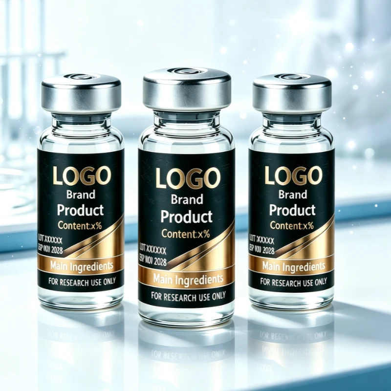 Dark Vial Label Sets: custom label design reference P08