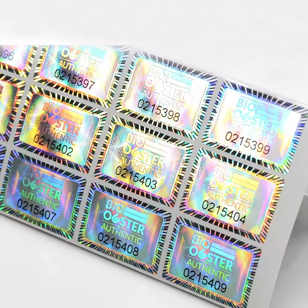Serial Number Label Sheets: custom label design reference H09