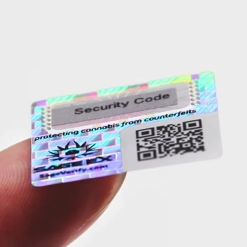 Scratch-Off Code Labels: custom label design reference H12